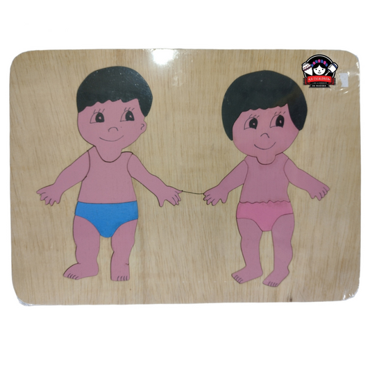 Rompecabezas Pintado Grande - Niño/Niña