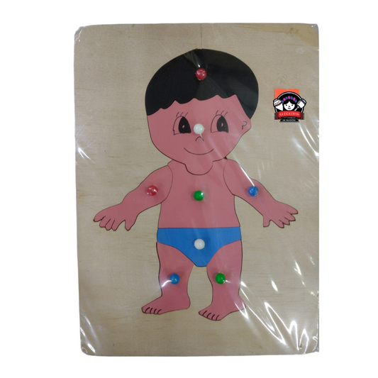 Rompecabezas Pintado Grande con Pija - Niño