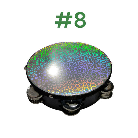 Pandero plástico #8